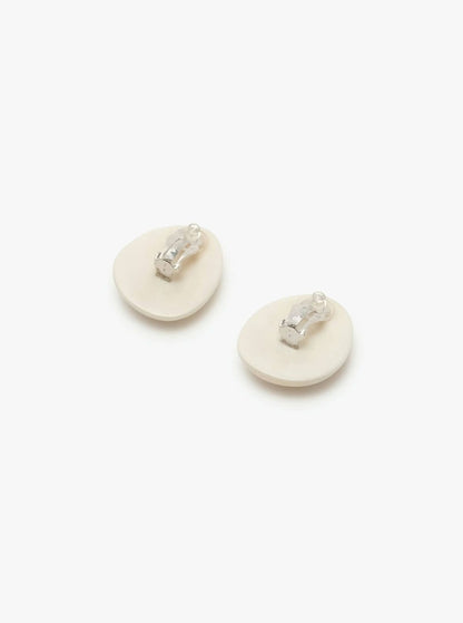 Lima earrings white