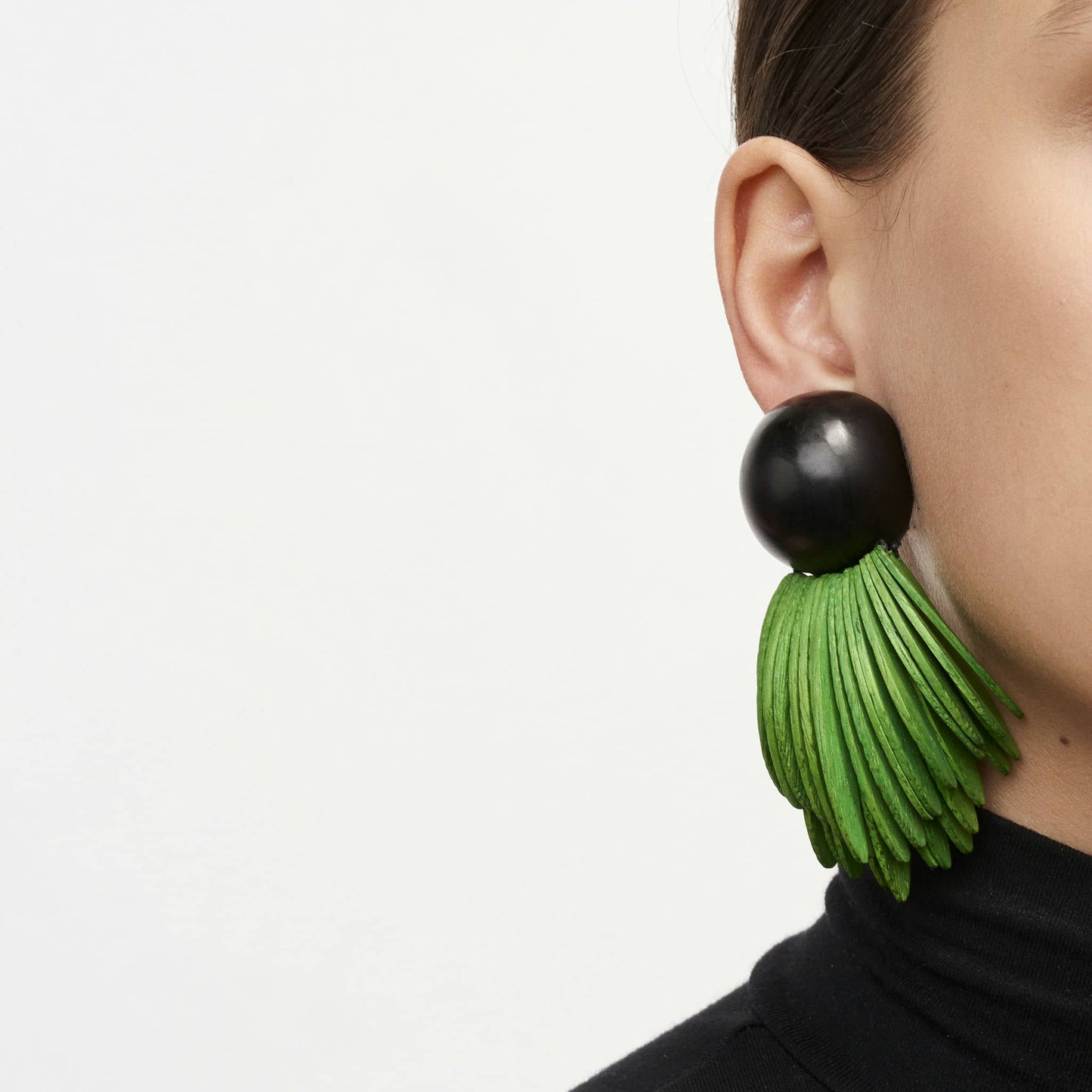 Bogota earring: green