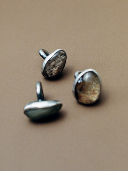 Ring: quartz, silver