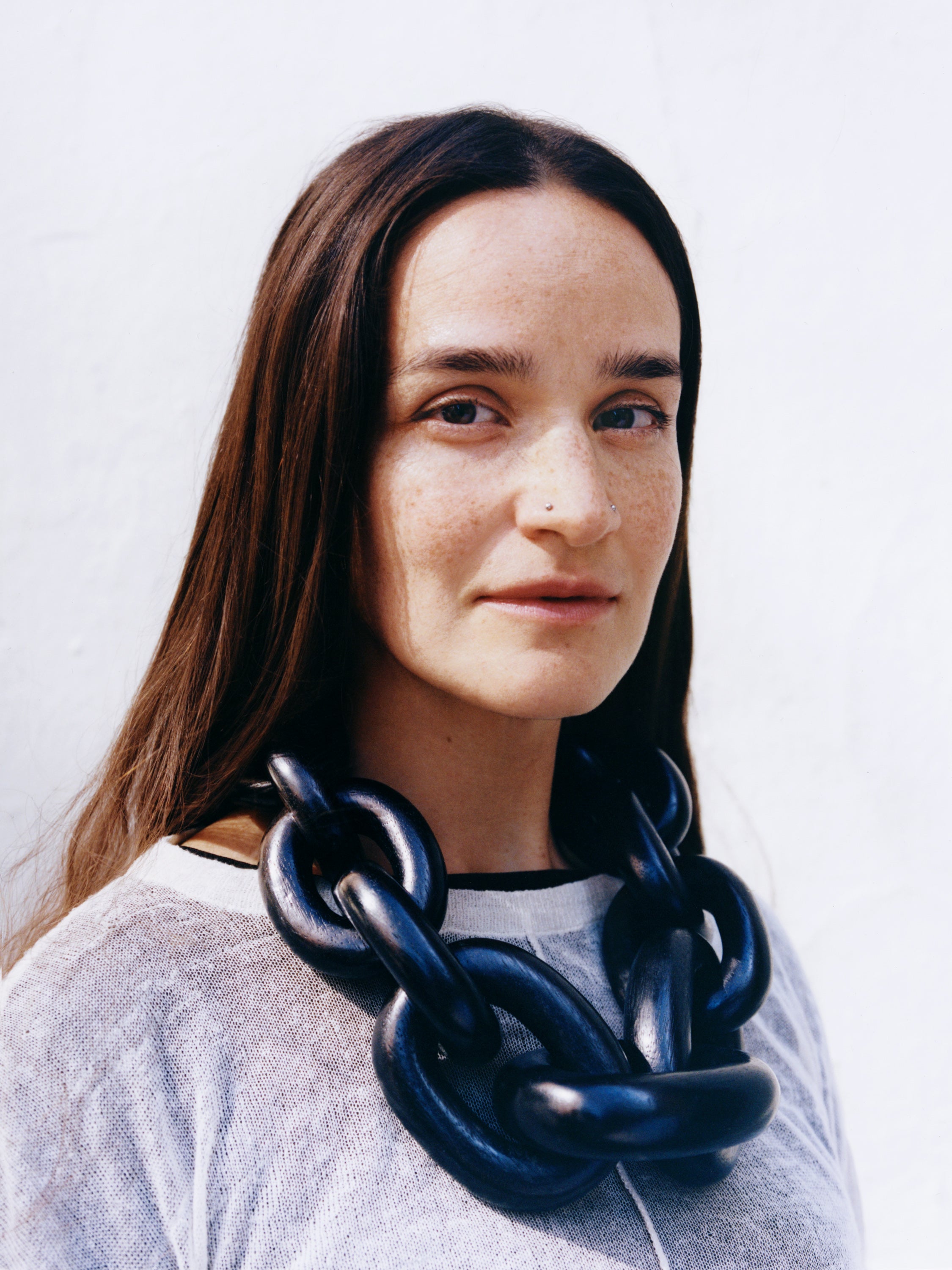 Seoul necklace: black acacia