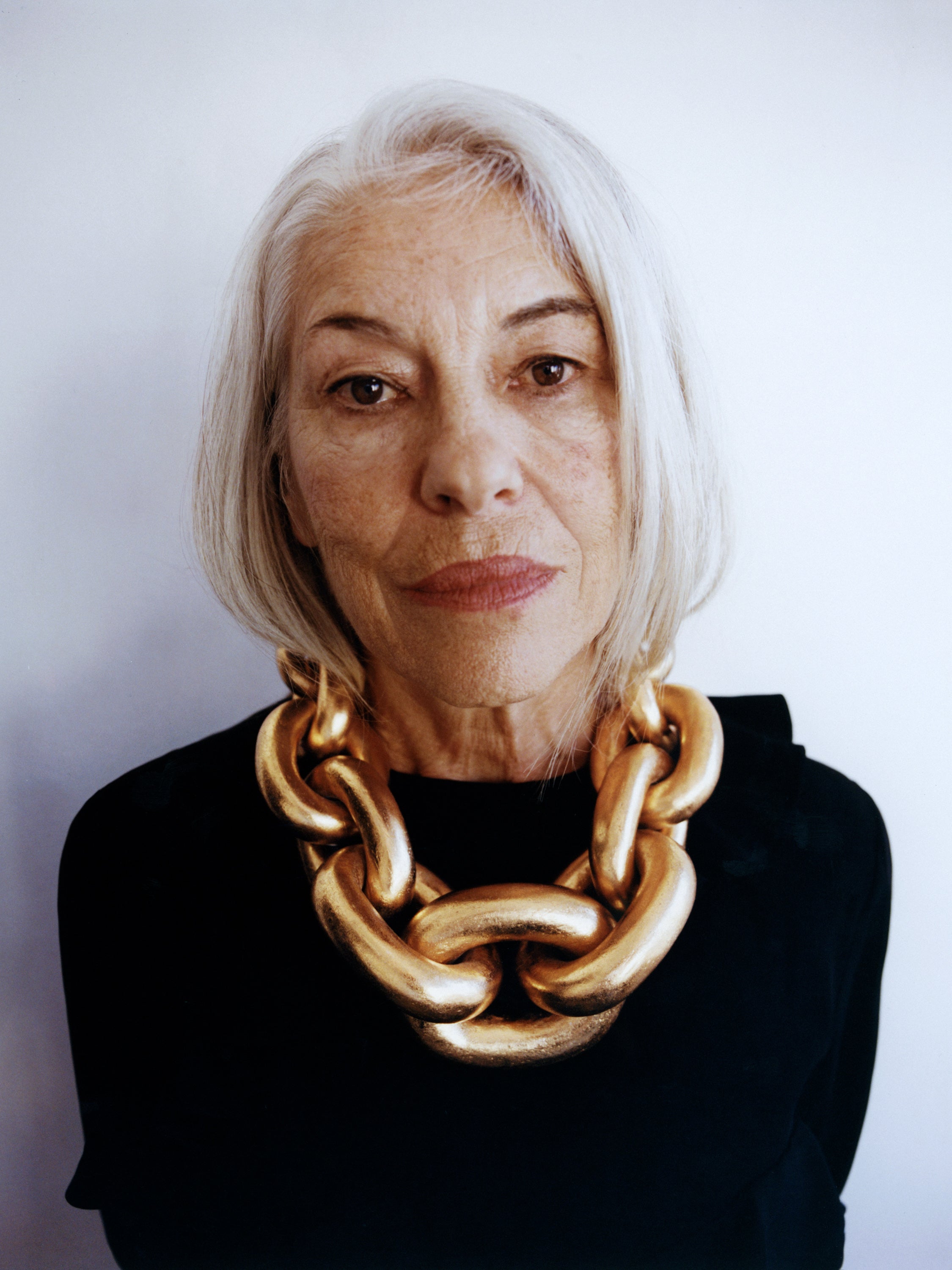 Seoul necklace: acacia, goldfoil