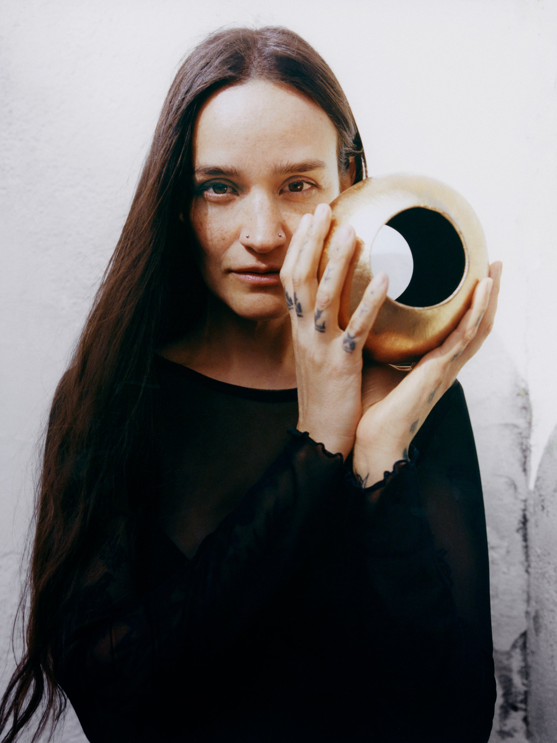 Coco mega bangle: goldfoil