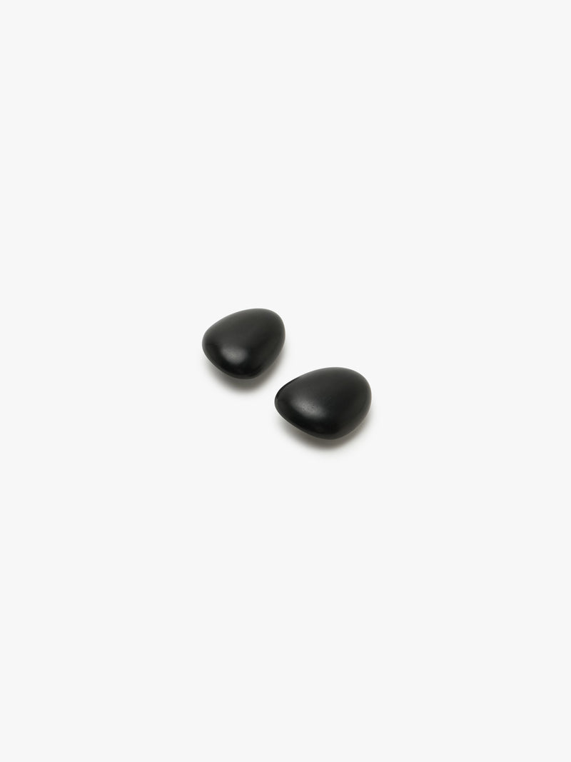 Lima earrings: black acacia