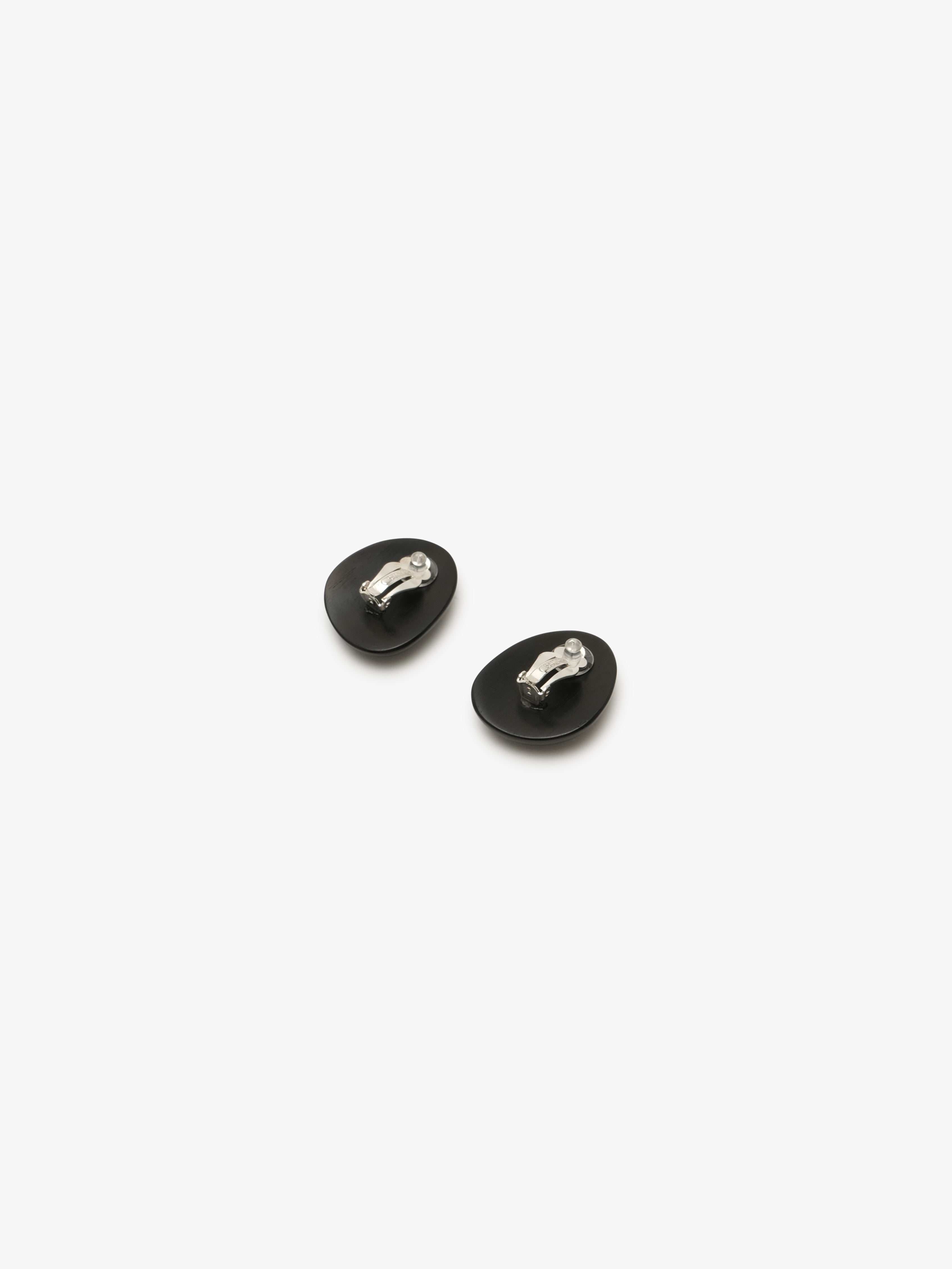 Lima earrings: black acacia