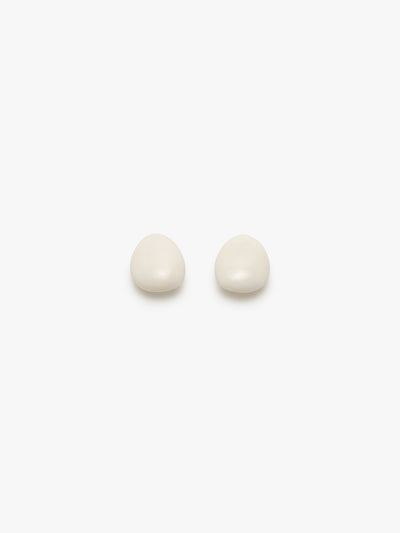 Lima earrings: white