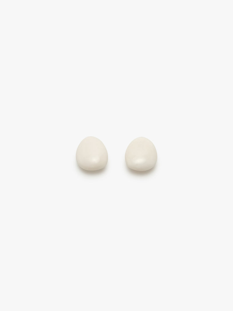 Lima earrings: white