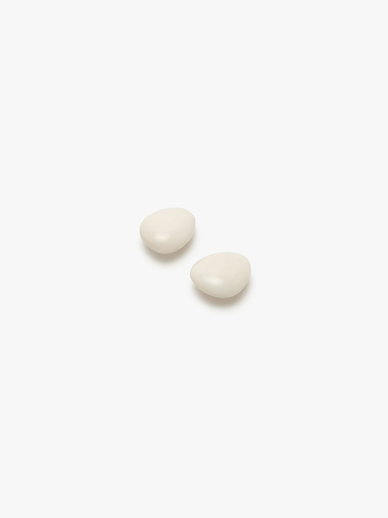 Lima earrings: white