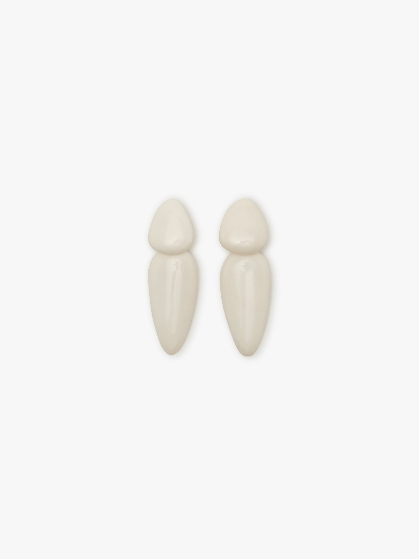 Sao Paulo earrings: bone