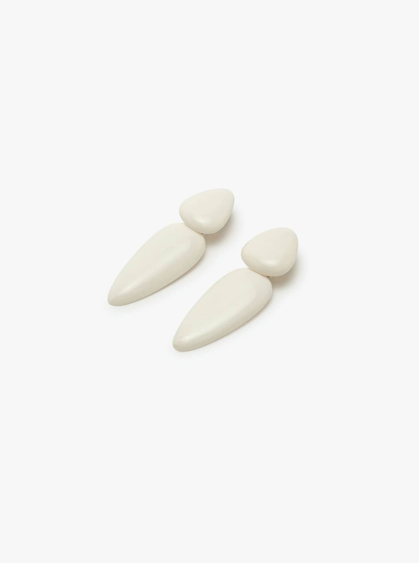 Sao Paulo earrings: bone