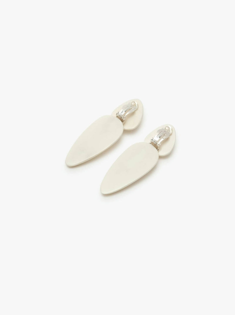 Sao Paulo earrings: bone