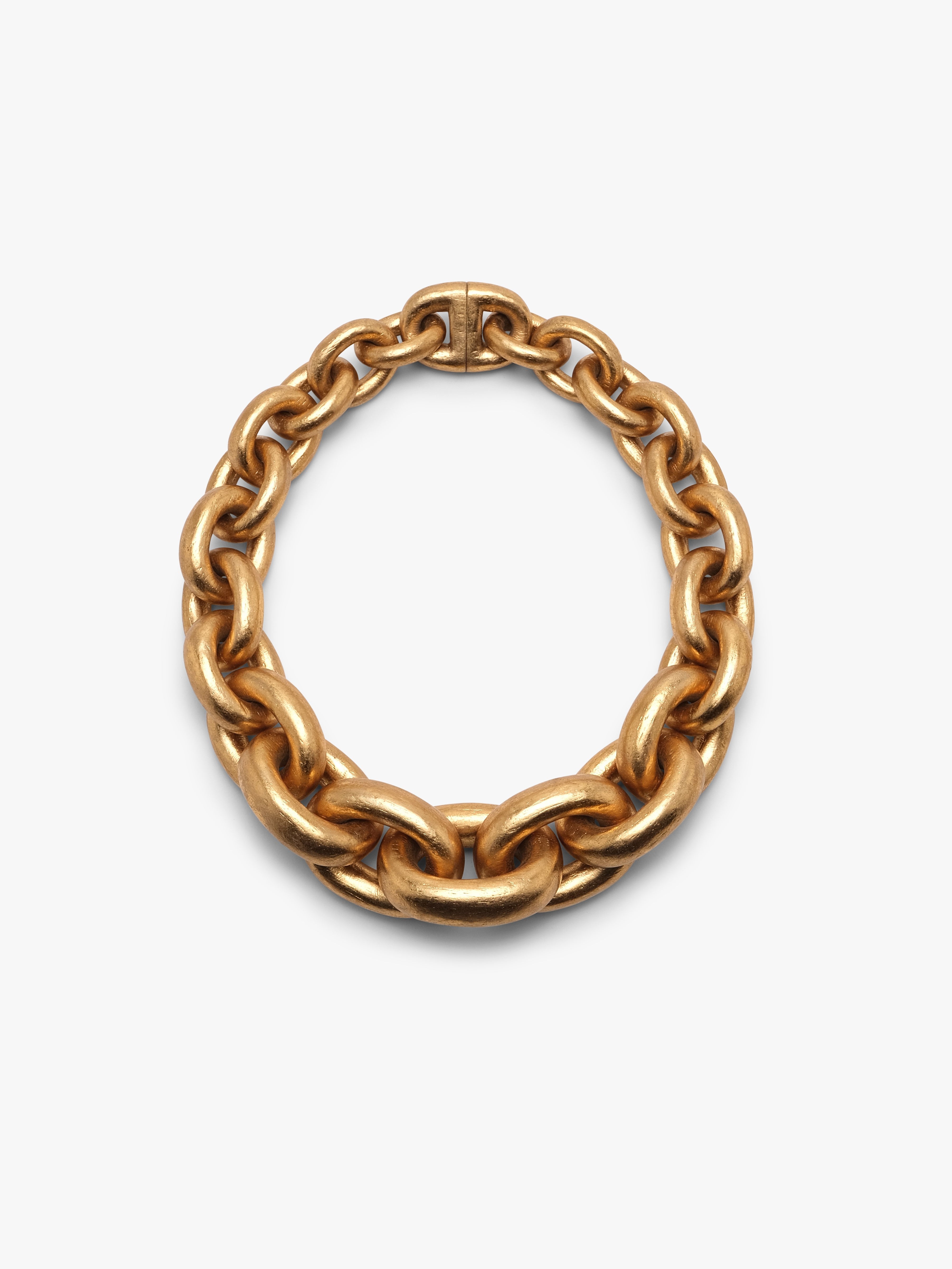 Delhi necklace: acacia, goldfoil