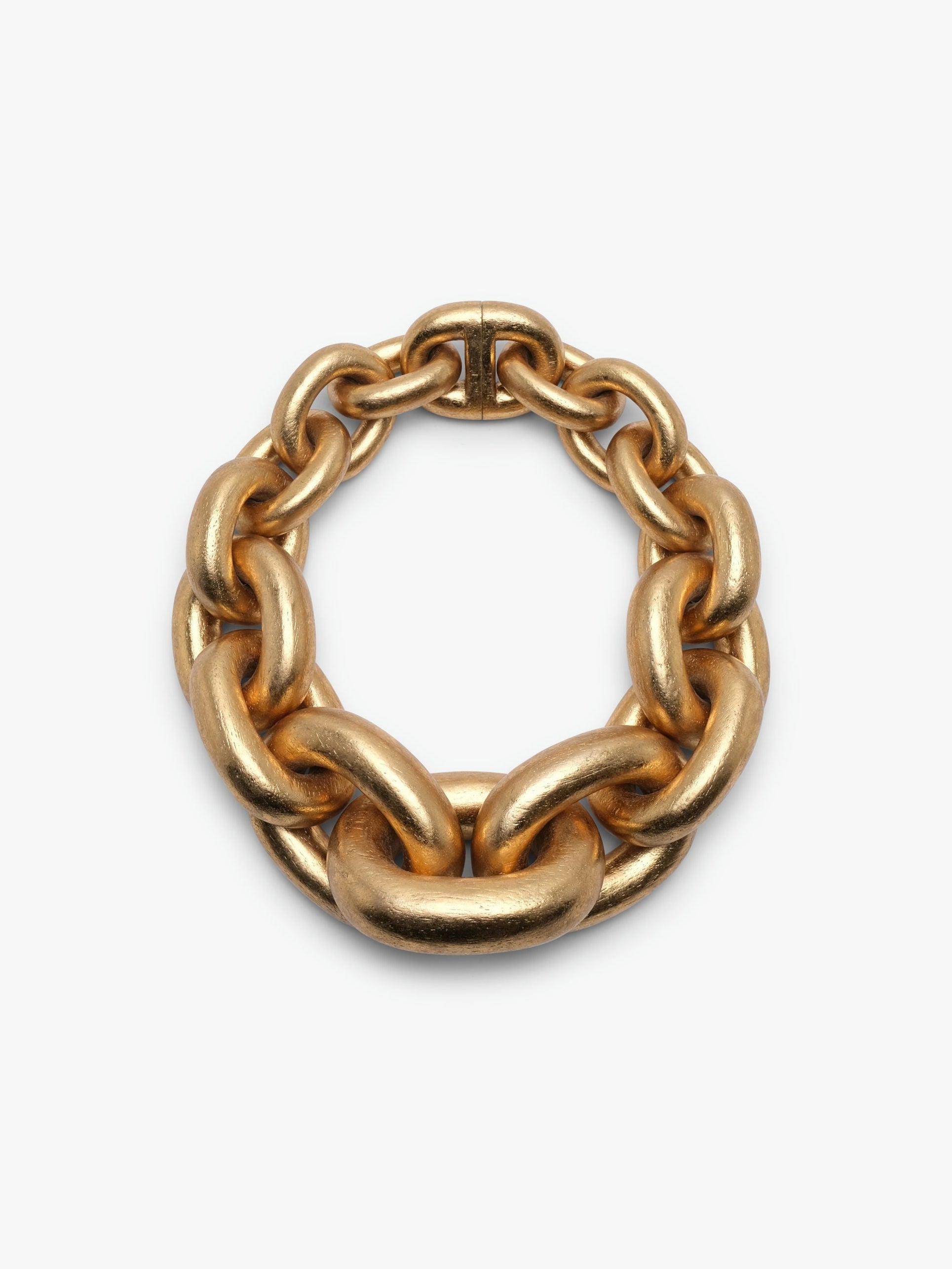 Seoul necklace: acacia, goldfoil