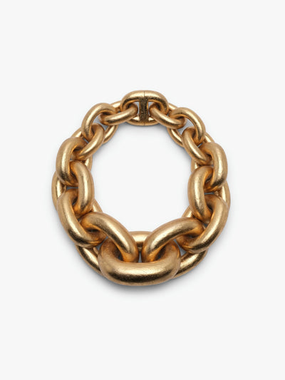 Seoul necklace: acacia, goldfoil