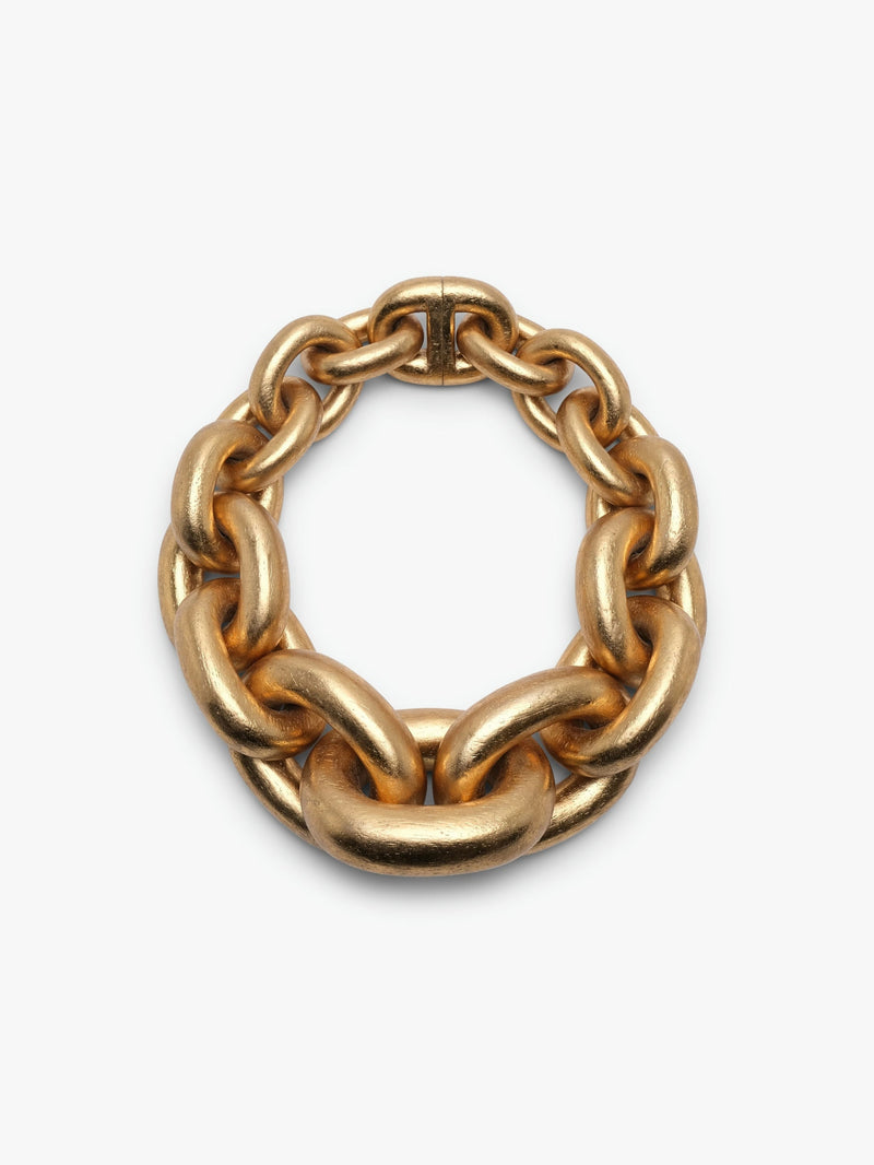 Seoul necklace: acacia, goldfoil – Monies