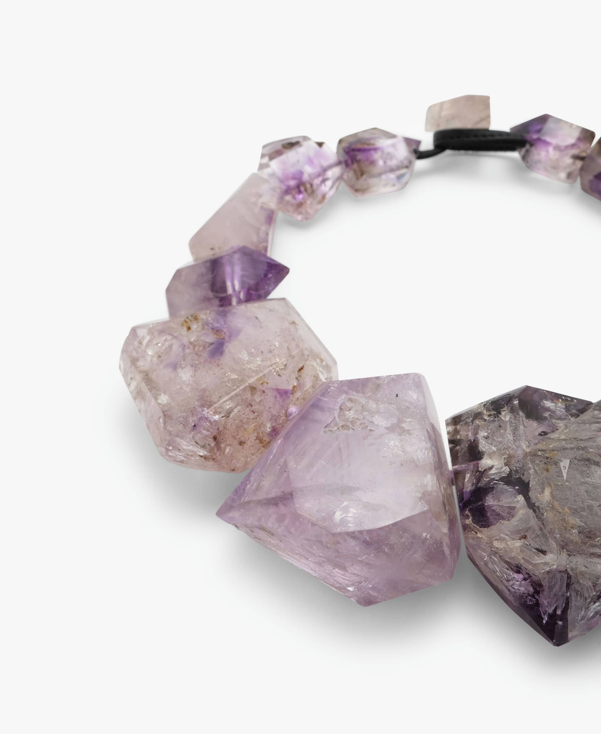 Necklace: amethyst