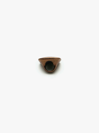 Ring: polyester, bronzefoil