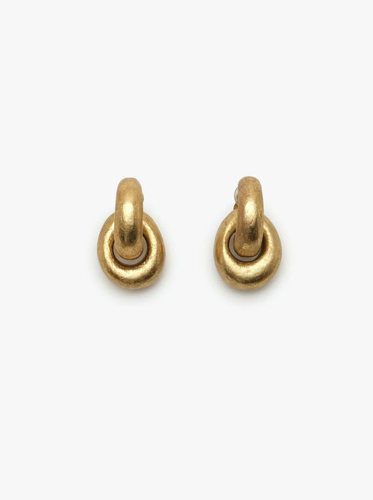 Havana earrings gold