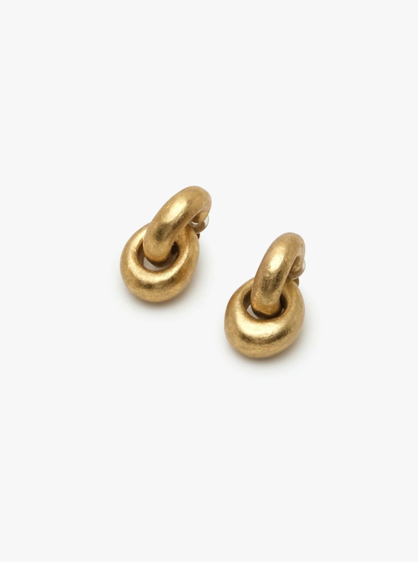 Havana earrings: goldfoil