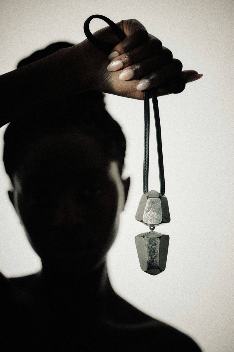 Glim pendant silver