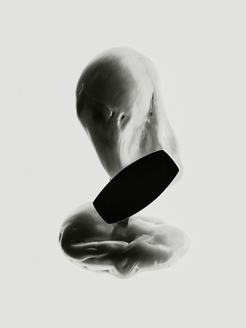 Dune cuff links: baroque pearl