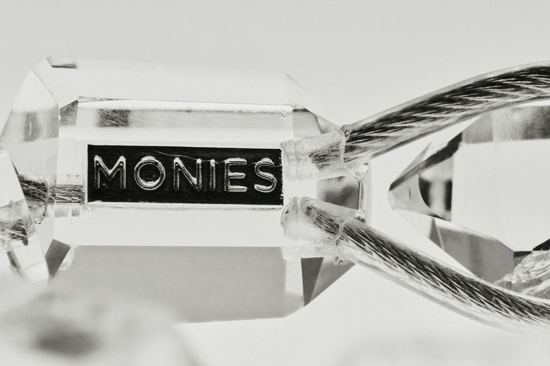 Axial bracelet: mountain crystal, wire