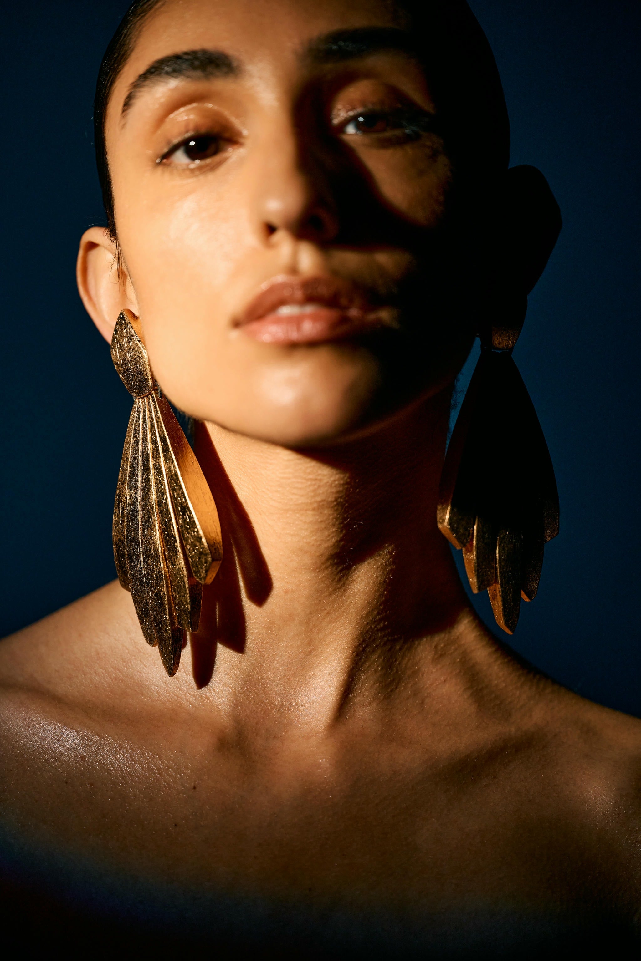 Taylor earring: goldfoil