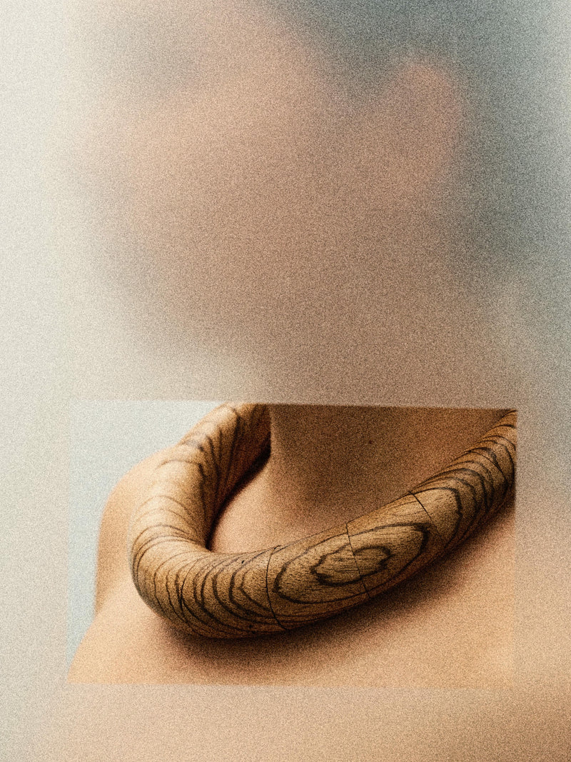 Zebrano necklace