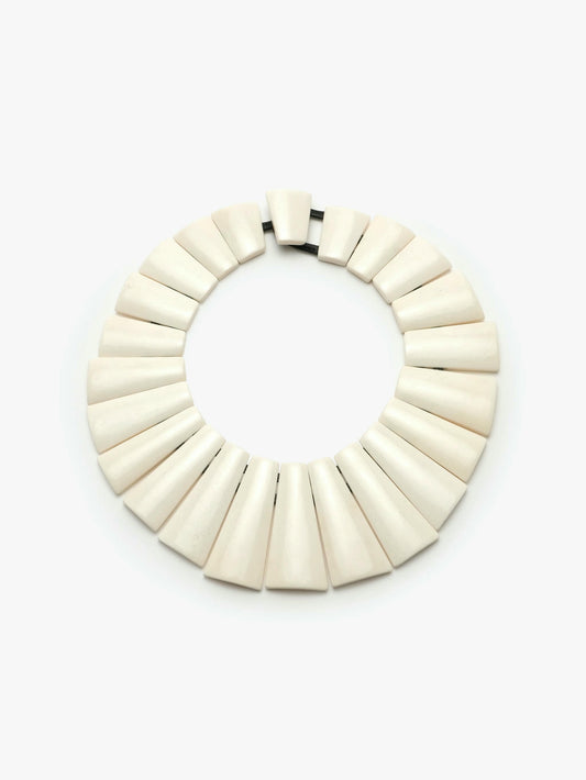 Necklace: bone