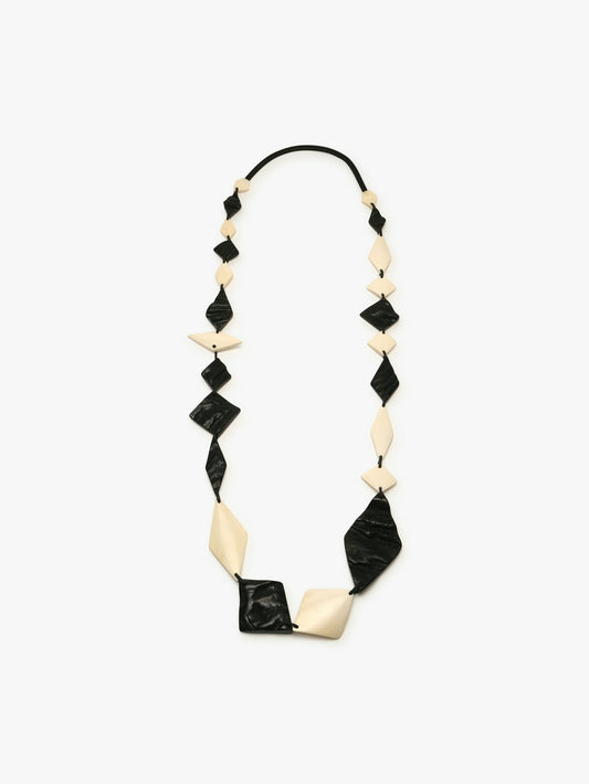 Necklace: bone, horn