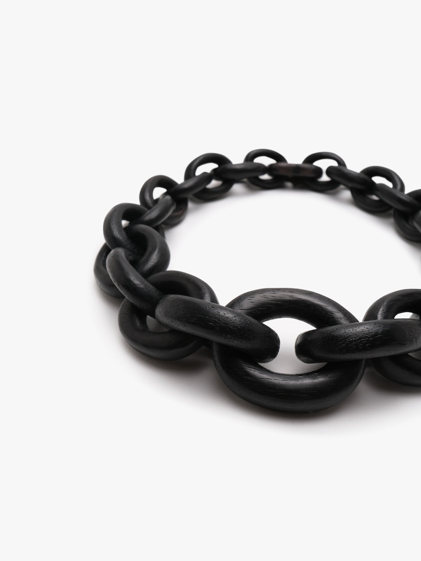 Catena necklace: black