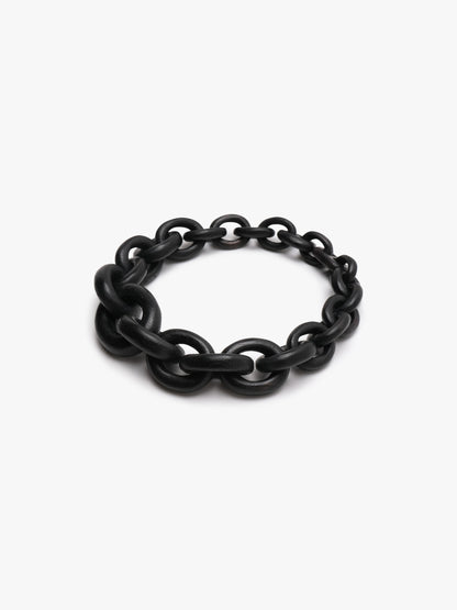 Catena necklace: black