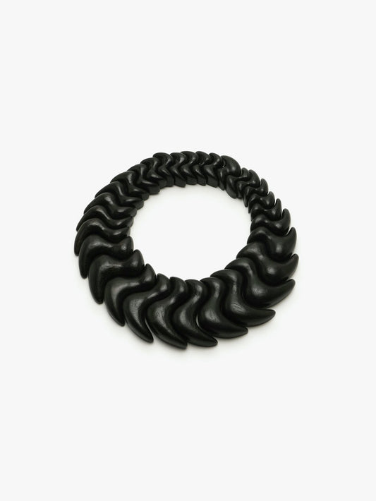 Necklace: black acacia