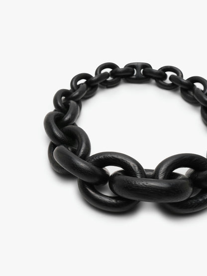 Catena necklace: black