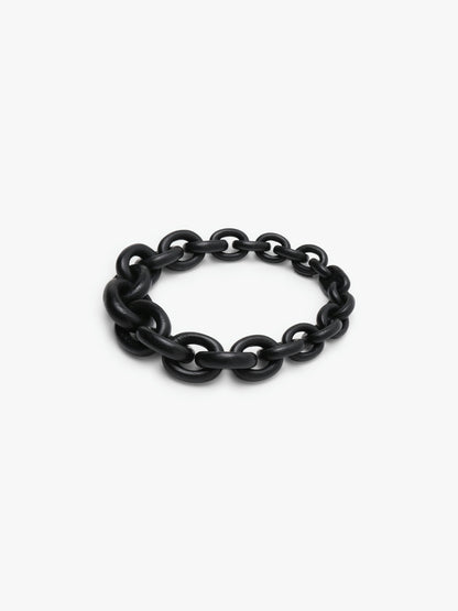 Catena necklace: black