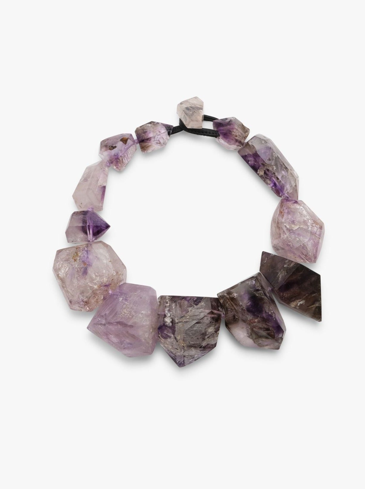 Necklace: amethyst