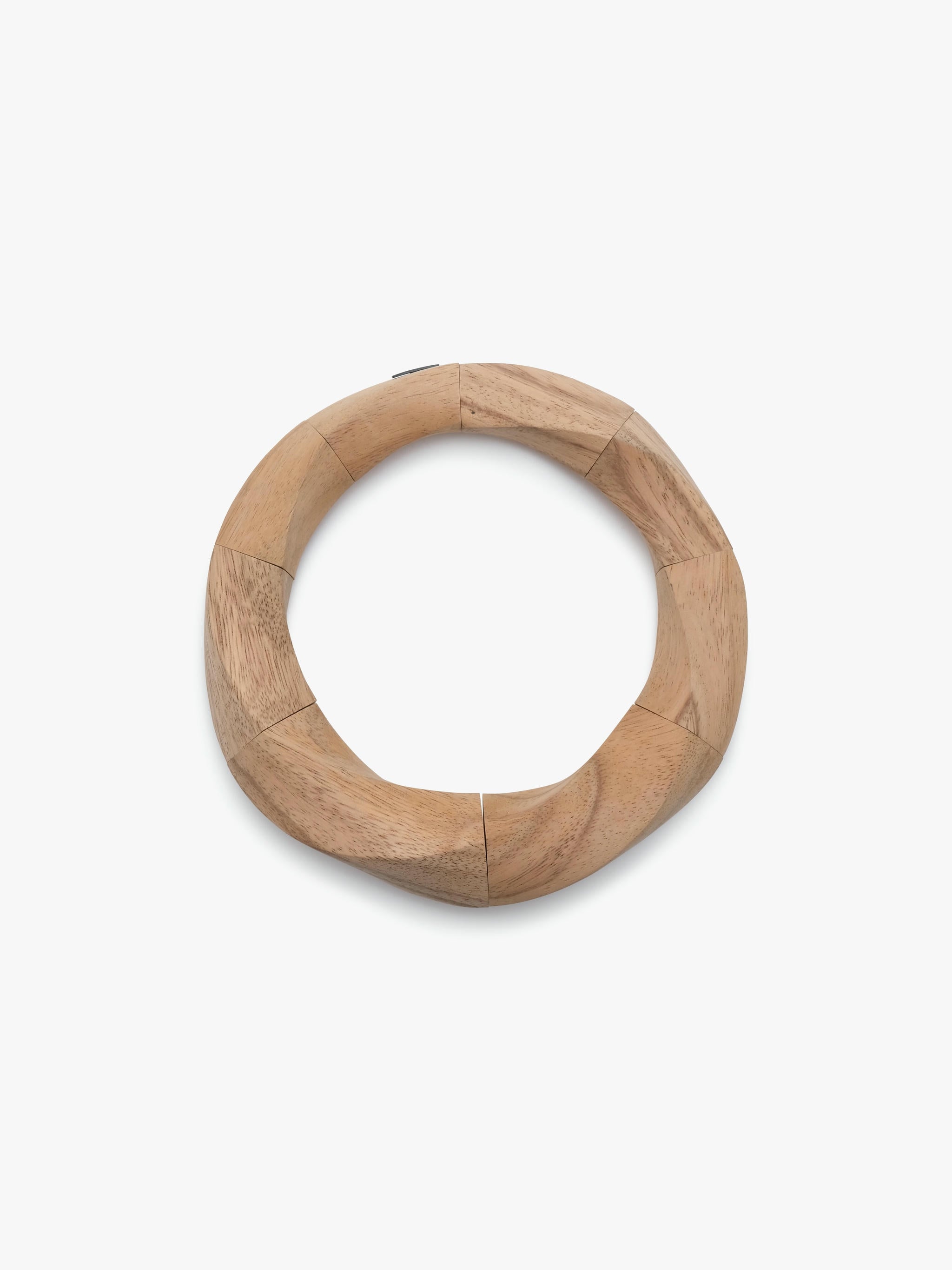 Katherine necklace: acacia wood