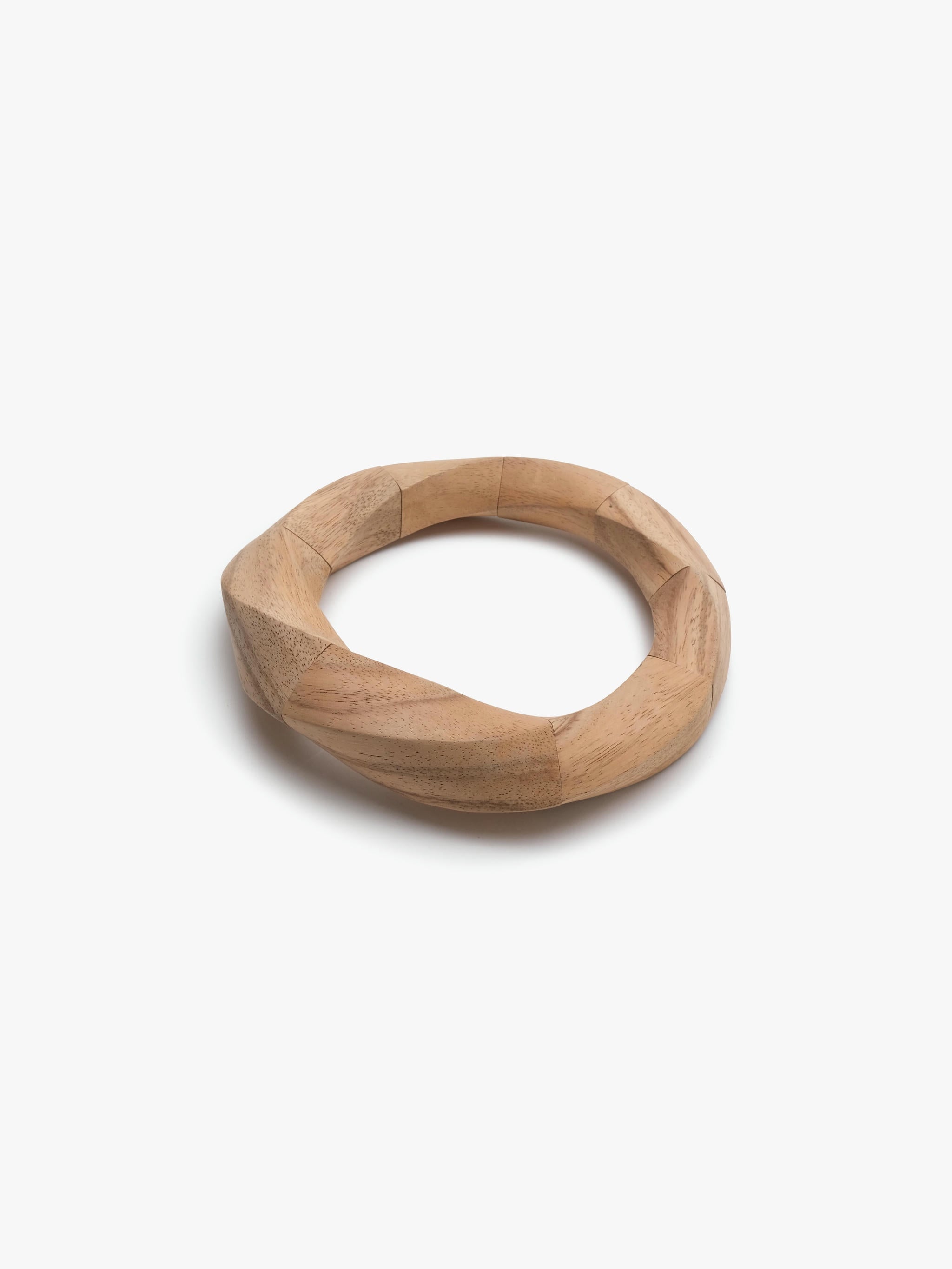 Katherine necklace: acacia wood