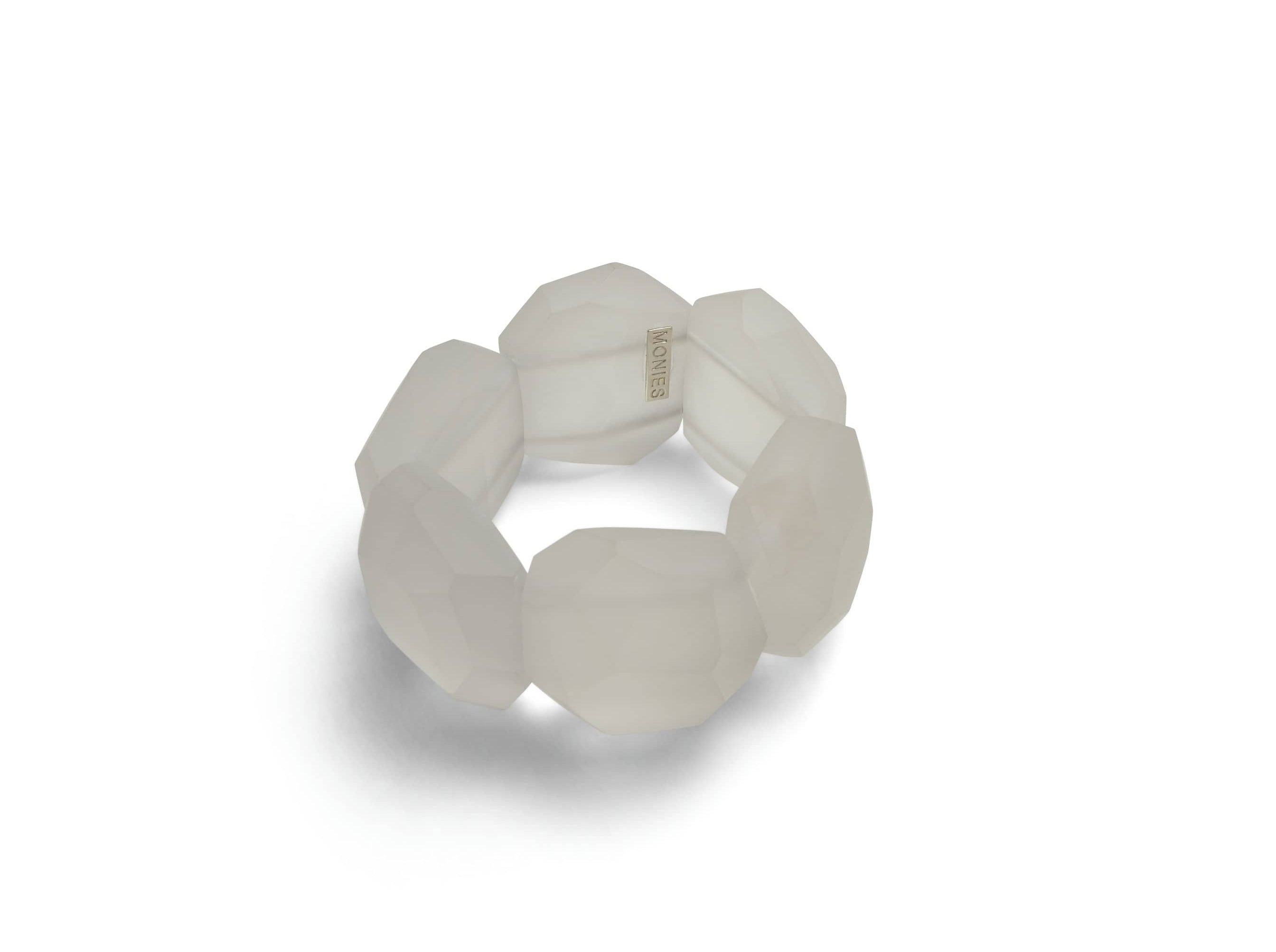 Bracelet in matte acrylic