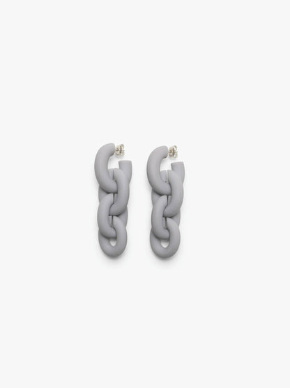 Calor stud earrings grey