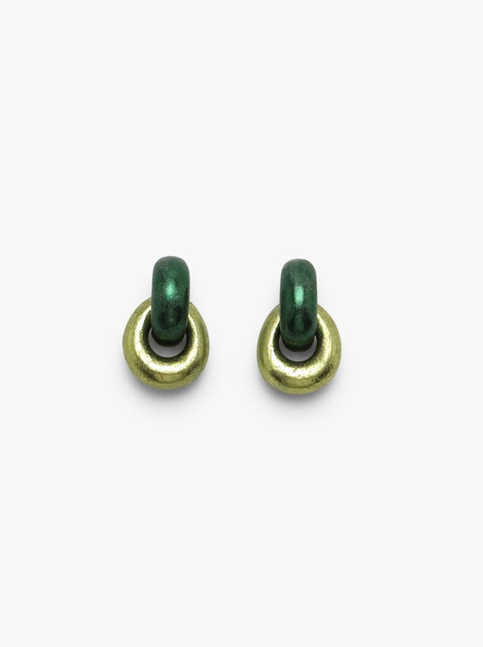 Astra earclips green