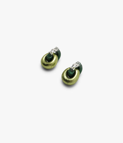 Astra earclips green