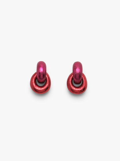 Astra earclips red