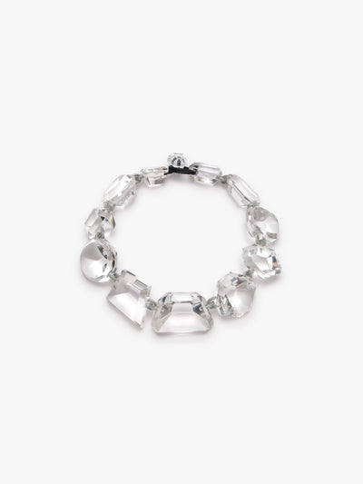 Bina necklace: greencast acrylic