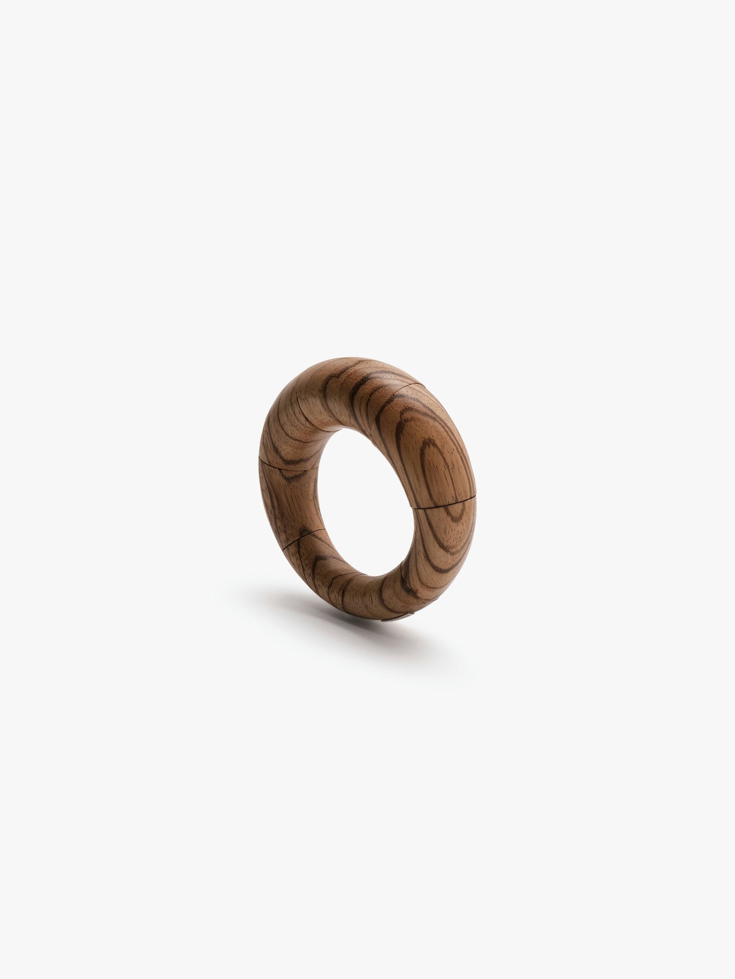 Ligna bracelet: zebrano wood