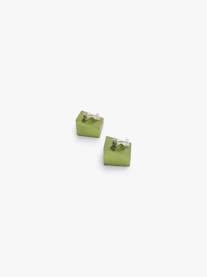 Venia earrings: green