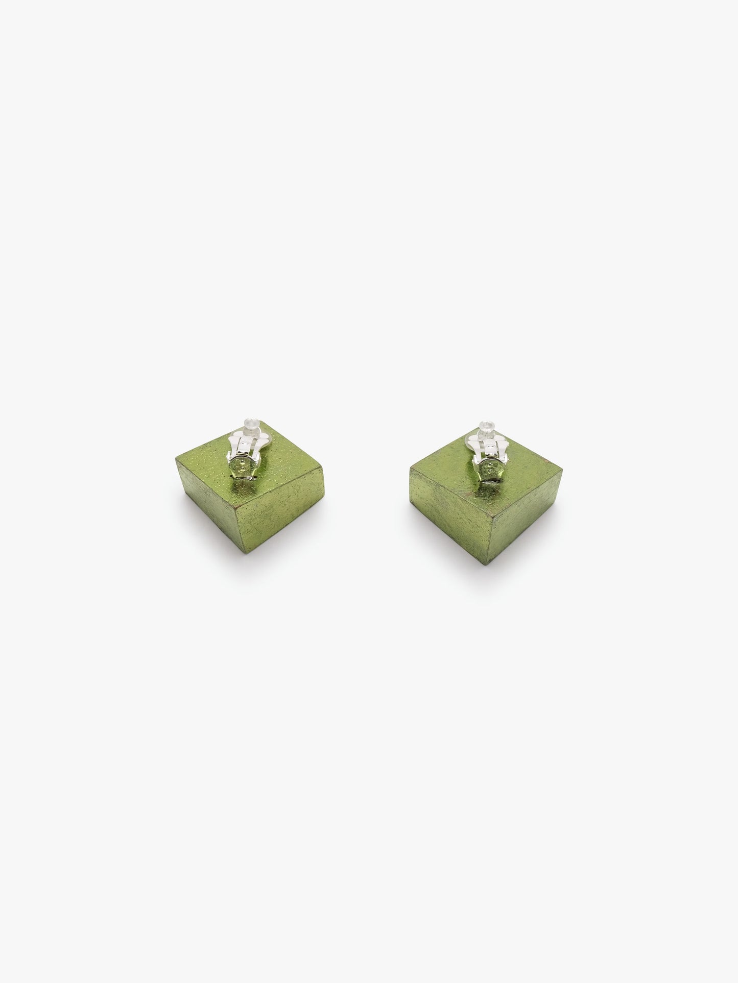 Venia earrings: green