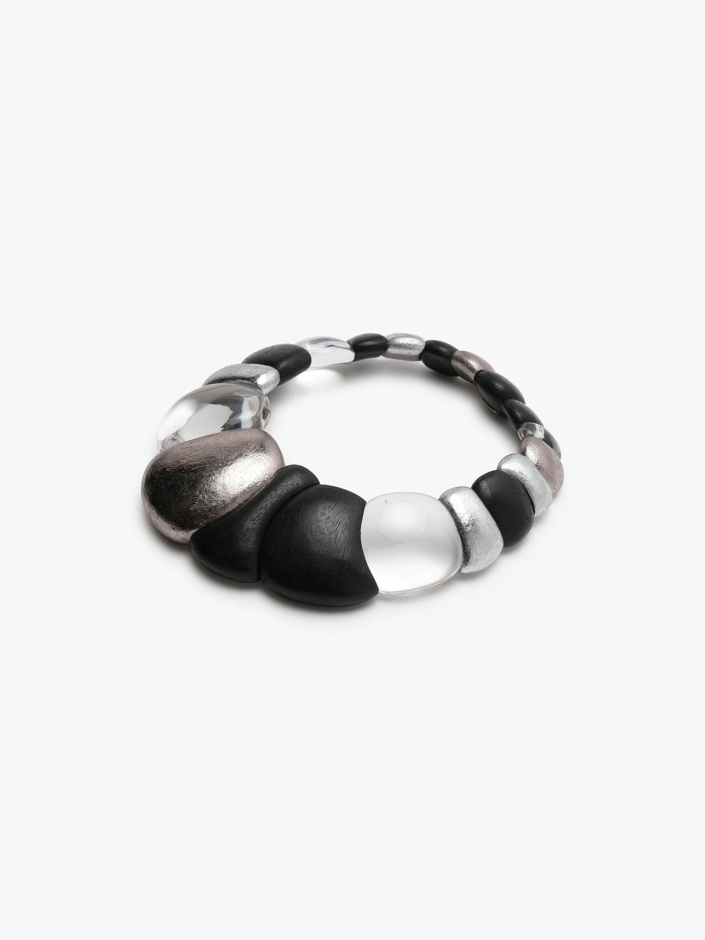 Oria necklace: mixed materials