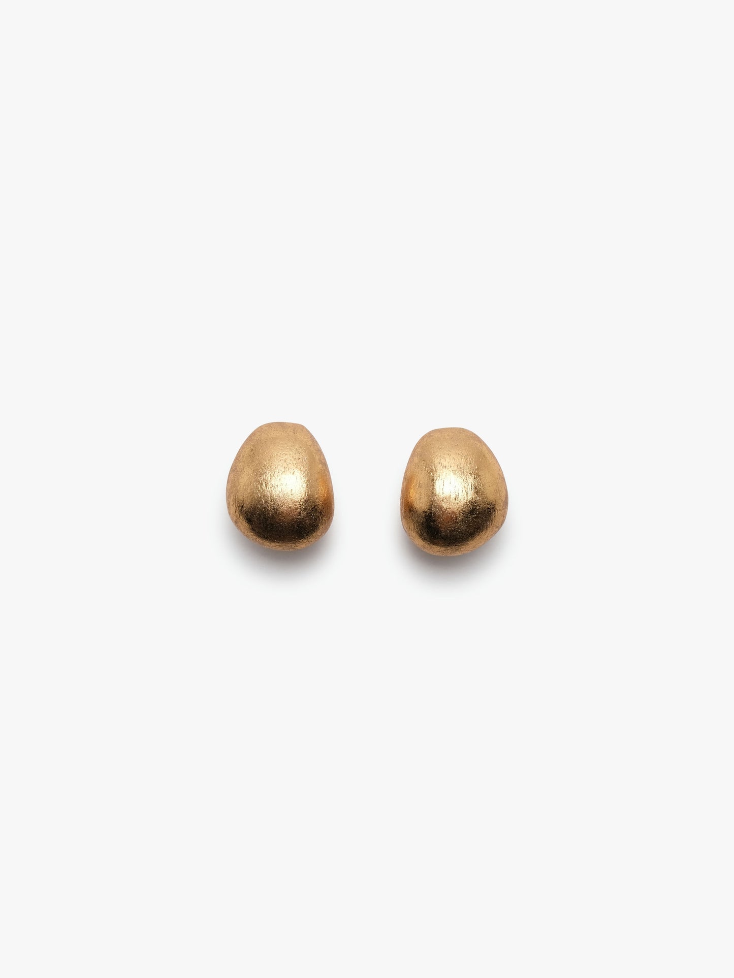 Corda earring: acacia, goldfoil