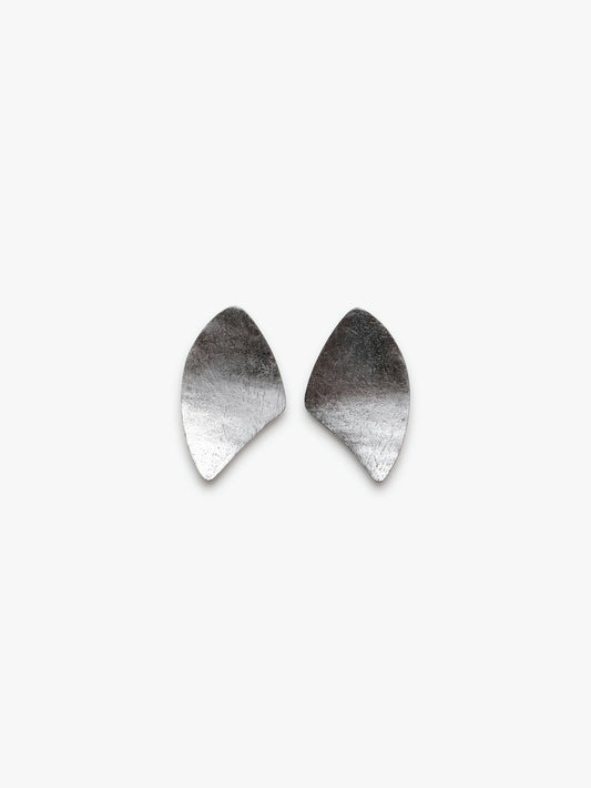 Riva earrings: acacia, silverfoil