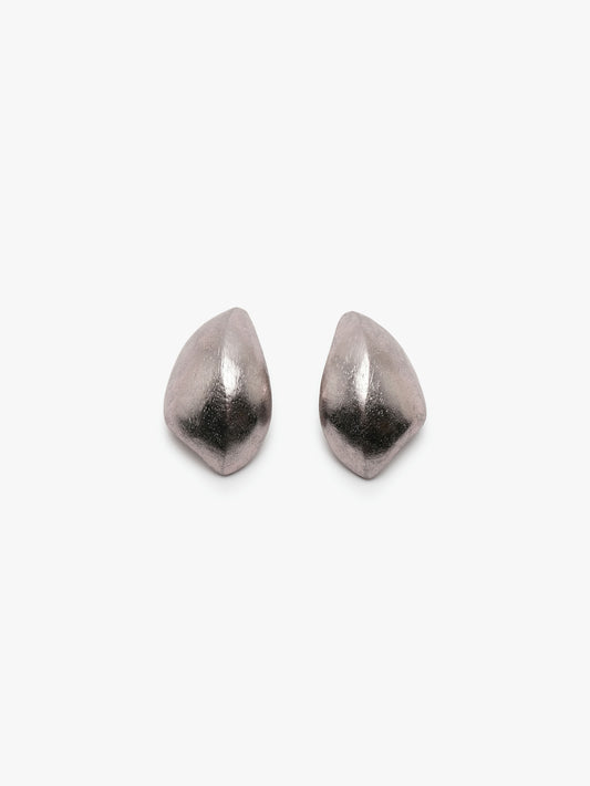 Cira earrings: acacia, silverfoil